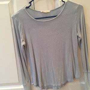 Baby Blue Long Sleeve Shirt